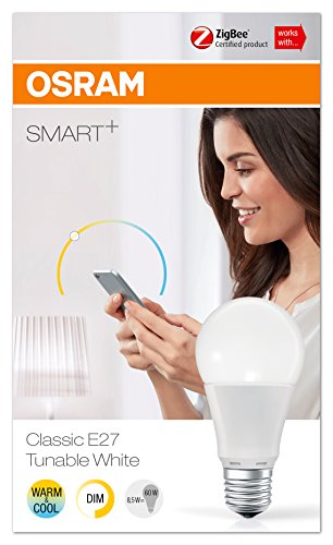 OSRAM Smart+ LED, ZigBee Lampe mit E27 Sockel, warmweiß bis tageslicht (2000K - 6500K), dimmbar, Alexa kompatibel - 4