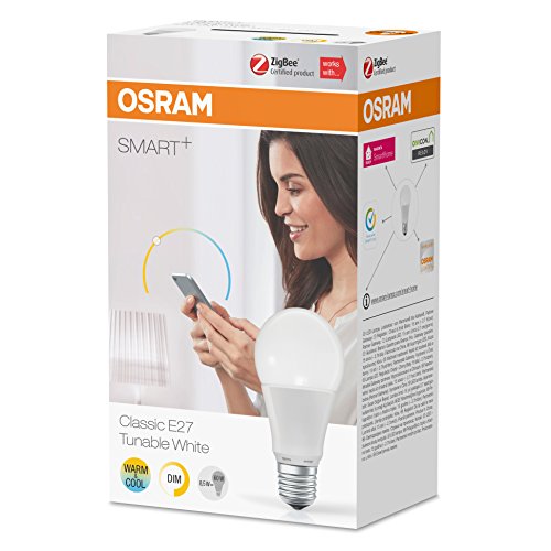 OSRAM Smart+ LED, ZigBee Lampe mit E27 Sockel, warmweiß bis tageslicht (2000K - 6500K), dimmbar, Alexa kompatibel - 5