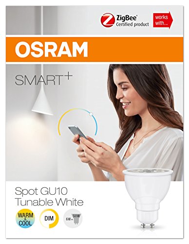 OSRAM Smart+ LED Lampe, ZigBee GU10 LED Reflektor, warmweiß bis tageslicht (2000K - 6500K), dimmbar, für Ihr Alexa Smart Home - 4