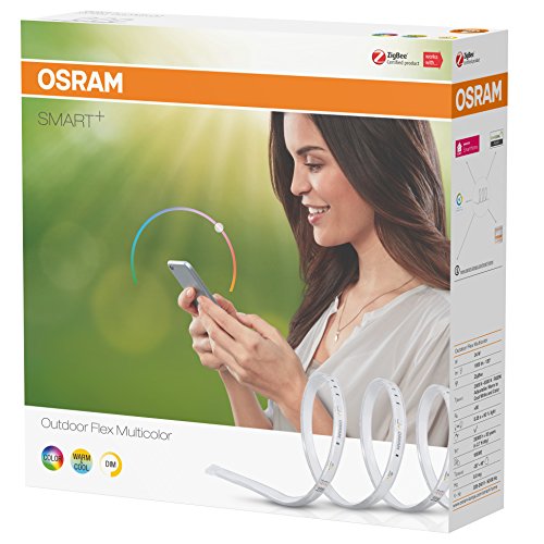 Osram Smart+ ZigBee RGB Outdoor LED Strip, warmweiß, tageslicht (2000 K - 6500 K), dimmbar, Länge 5 m, Alexa kompatibel - 5