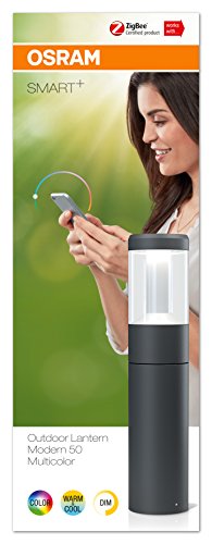 Osram Smart+ ZigBee LED Außen-/Gartenleuchte, dimmbar, warmweiß bis tageslicht, RGB Farbwechsel, Alexa kompatibel - 3