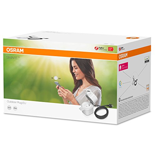 Osram Smart+ ZigBee Outdoor schaltbare Steckdose, fernbedienbar, für die Lichtsteuerung in Ihrem Smart Home, Alexa kompatibel - 3