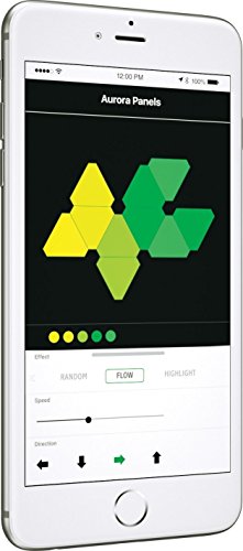 nanoleaf Light Panels Rhythm Starter Kit - 9x Modulare Smarte LED & Sound Modul - Lichtpanels mit App Steuerung [Erweiterbar , 16 Millionen Farben , Alexa kompatibel , Plug and Play , iOS (Apple Home Kit kompatibel) & Android] - 10