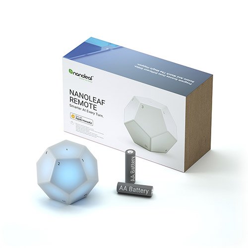 nanoleaf Remote Design Bluetooth Fernbedienung für Light Panels & HomeKit Produkte [LED Feedback/Plug and Play/iOS & Android App/Individuell programmierbar/Innovative Bedienung] - 2