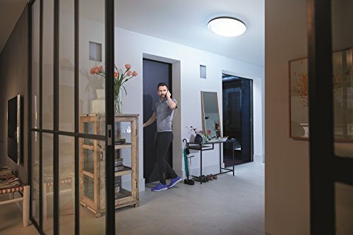 Philips Hue LED Deckenleuchte Cher inkl. Dimmschalter, dimmbar, alle Weißschattierungen, steuerbar via App, schwarz, kompatibel mit Amazon Alexa (Echo, Echo Dot) - 6