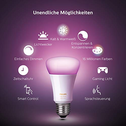 Philips Hue White & Color Ambiance Starter Kit (2 Lampen) - 2