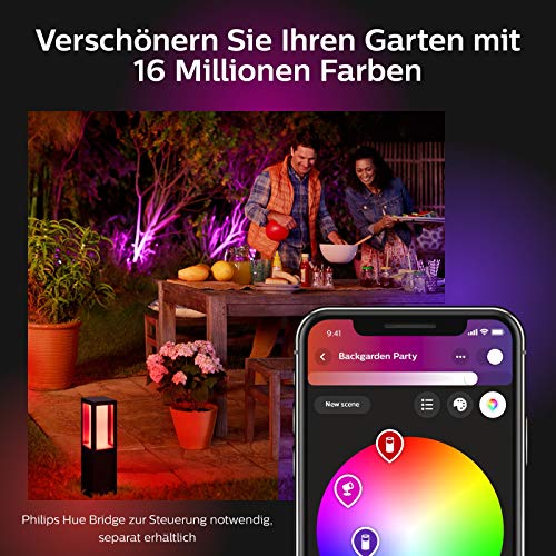 Philips Hue Impress LED Sockelleuchte Outdoor - 7